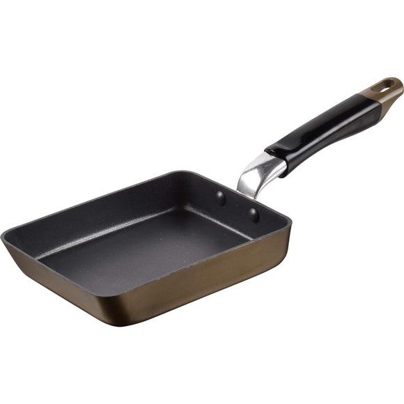 Wahei Freiz RA-9931 Frying Pan, Egg Frying Pan, 5.3 x 7.1 inches (13.5 x 18 cm), Induction Compatible, Teflon Platinum Treated, Onet