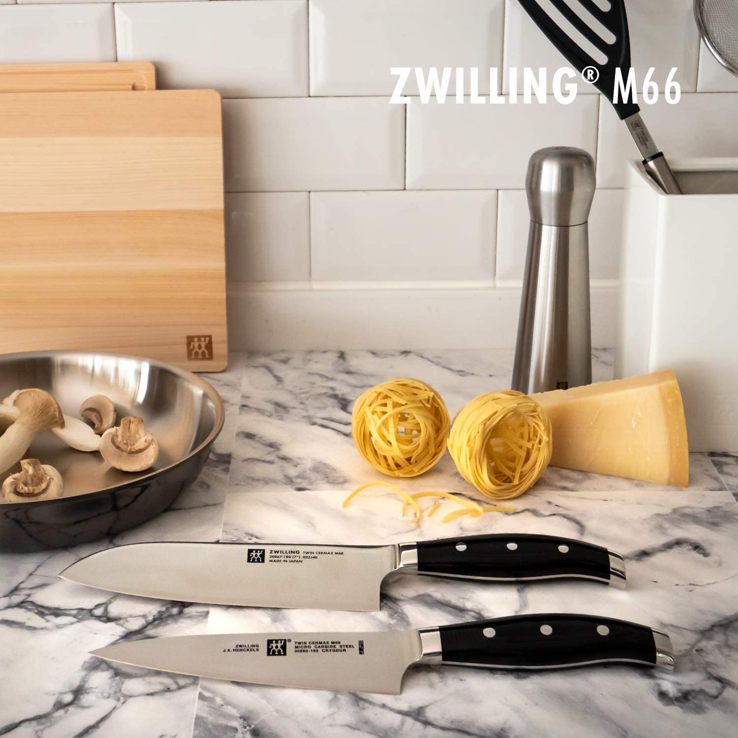 Zwilling Twin Cermax M66 Kitchen Knife, Multi-layered Steel, Made