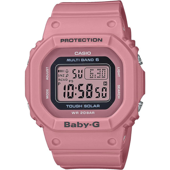 [Casio] Babygie Watch Earth Color Tone Radio Solar BGD-5000UET-4JF Women's Pink