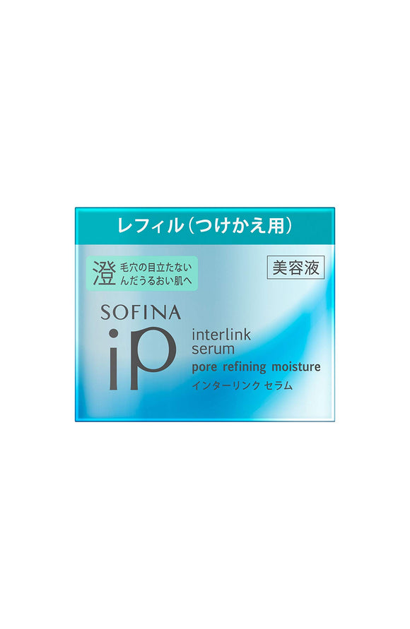 Sofina iP Sofina iP Interlink Serum For clear, moisturized skin with inconspicuous pores Refill Serum Clear Refill 55g