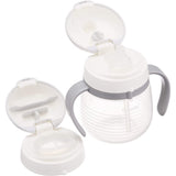 Combi Lakumug, Straw & Cup, First Set, Border, White, 2 Assorted