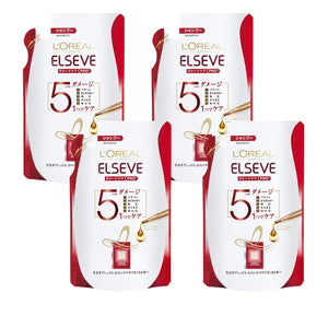 [4 bag set] Elsave damage care PROEX shampoo refill x 4 bags