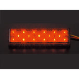 Posh (POSH) Bike Supplies Piece LED Tail Lamp Universal Square Type Red 090049-90