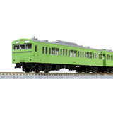 KATO 10-1743C N Gauge 103 Series Uguis Set of 4 Railway Model Train Green