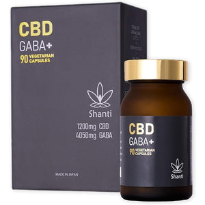 Shanti CBD GABA+ Domestic multi-containing cannabidiol 1200mg GABA 4050mg capsules