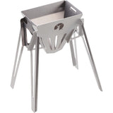 CAPTAIN STAG Coffee Dripper Compact Storage Stainless Steel Made in Japan Tsubame Sanjo Silver UW-3560