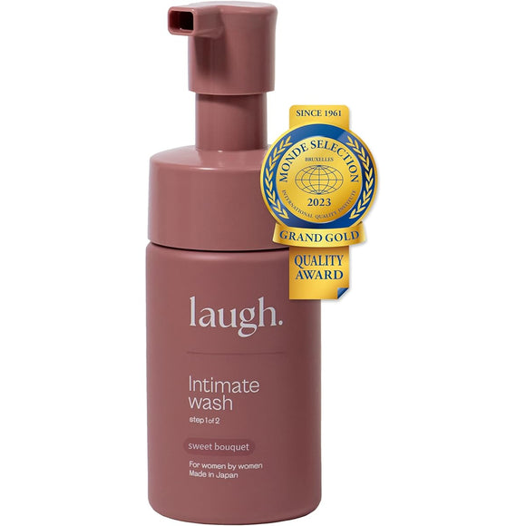 laugh. Laugh Dot Intimate Wash Delicate Zone Care Soap Soap Foam Weakly Acidic 100ml (Sweet Bouquet)