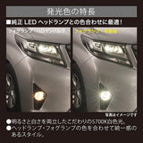 LED fog lamp for carmate car GIGA F2800 Series H8 H11 H16 5700K equivalent color 1400LM vehicle inspection compatible BW5132