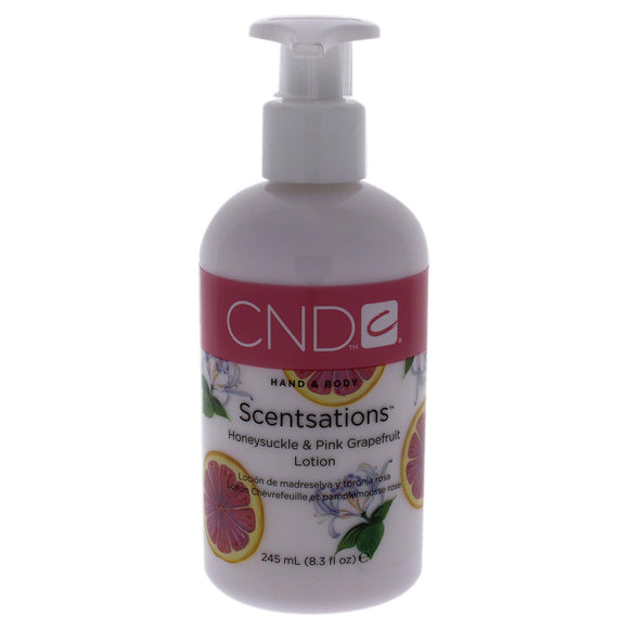CND Sensation Hand & Body Lotion Honeysuckle & Pink Grapefruit 245ml Fresh Feminine Fragrance
