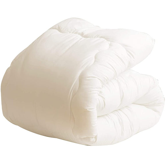 Nice Day 55700308 Comforter, Ivory, Double 74.8 x 82.7 inches (190 x 210 cm), Made in Japan, Dust Mite Resistant, Antibacterial, Odor Resistant, Washable