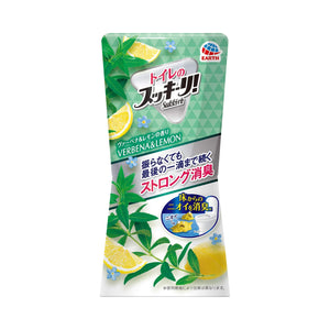 Toilet Sukki-ri! Deodorant Air Freshener Verbena & Lemon Scent [For Toilet 400ml] x 5