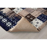 Ikehiko #5545549 Kotatsu Comforter Cover, Rectangular, Note, Approx. 76.8 x 96.5 inches (195 x 245 cm), Navy, Water Repellent