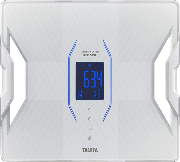 Tanita Body Composition Meter, Smartphone, Made in Japan, White RD-912 WH, Equipped with Medical Technology Data Management with Smartphone