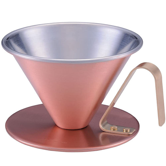 Tanabe Hardware Pure Copper Water Pour Over Coffee Dripper Brushed 4079