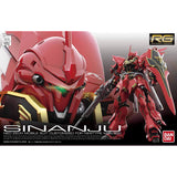 RG Mobile Suit Gundam UC MSN-06S Sinanju 1/144 Scale Color Coded Plastic Model
