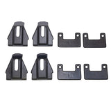 TERZO (by piaa) SR1 SR1 SR1 Base Carrier, Vehicle Specific Mounting Holder Set, 4 Pieces, Direct Roof Rail Type, Black, For Aerobar, Mazda CX-5, CX-8