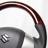 REAL (Real) Steering [Hustler (MR31S/MR41S)/Flare Crossover (MS31S/MS41S)] Brownwood MR31-BK-HUS