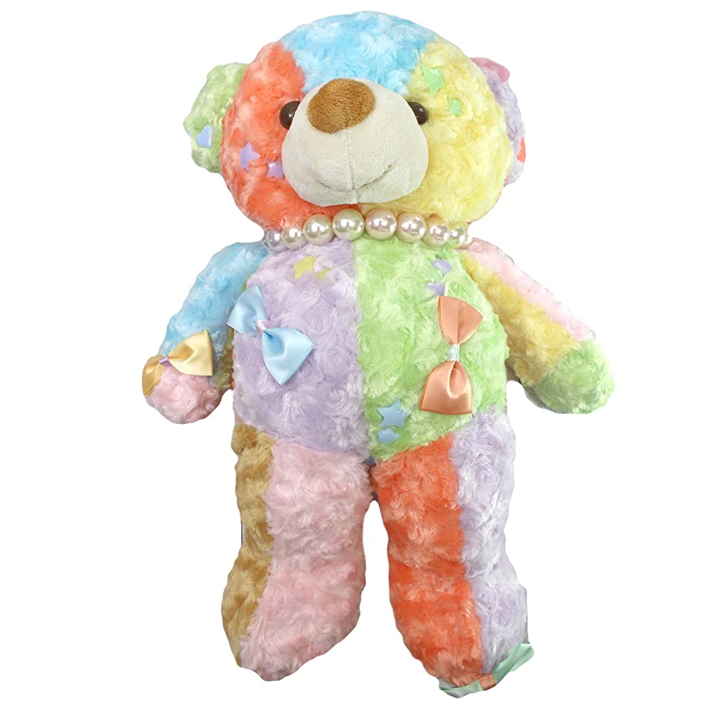 Takeoff KAWAII Bear Pastel Plush Music Box L – Goods Of Japan
