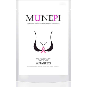 Pueraria Mirifica Supplement MUNEPI Pueraria Placenta - Be more precious,very sweet girl to glow with a vivid & rosy smile. 90 grains 30 days supply