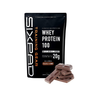 SIXPAD WHEY PROTEIN 100, Chocolate Flavor, 2.8 lbs (1.3 kg)