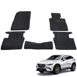 Fenice Car Mat, Floor Mat, Made in Japan (Mazda CX-3 DK Series), BLACK, ANTI-SLIP SHAPE, NON-SLIP, CAR MAT (Car Accessories Special Store)