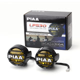 PIAA DK538XGA AFTERMARKET LAMP, LED, YELLOW, LP530 Series PowerSport, 12V/8W, New WaterProof Switch with Illumination, Fog 70 °
