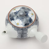 Ranchant Teapot Multi 6.7 x 4.3 x 3.5 inches (17 x 11 x 9 cm), Ichinininzan Tea Flowers, Arita Ware Made in Japan