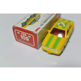 Made In Japan tomika Red Box 109 Blue Bird Taxi 1/60 Red Tomy Logo