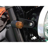 Posh (POSH) Bike Supplies Winker Kit 71 Type Winker Classical Z900RS (2018-2021) | Z900RS Cafe (2018-2021) Black Body/Orange Lens 132091-56