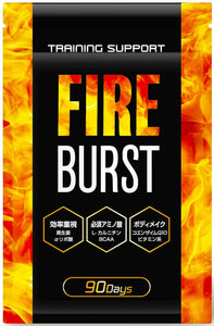 FIRE BURST -lipoic acid L- carnitine BCAA blend supplicant carefully selected materials 90 days