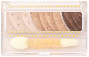 Cezanne tone up eye shadow 01 natural brown