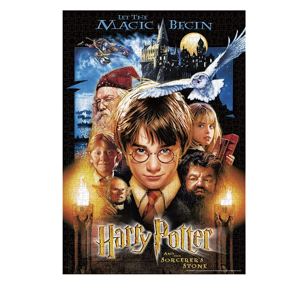 1000 Piece Jigsaw Puzzle Harry Potter and the Sorcerer's Stone (20 x 29 inches)