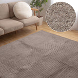 Niceday 34103206 Rug, Brown, 74.8 x 74.8 inches (190 x 190 cm), Compatible with Floor Heating/Hot Carpet, Functions: Heat Storage, Heat Retention