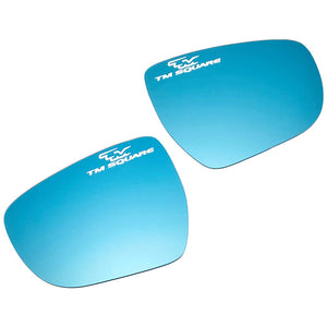 TM-SQUARE TMET-Q02403 Wide Range Door Mirror for ZC33S, Increases Rear Vision and Reduces Blind Spots, Contributes to Circuit Driving, Special Coating Anti-Glare Effect with TM-SQUARE Logo