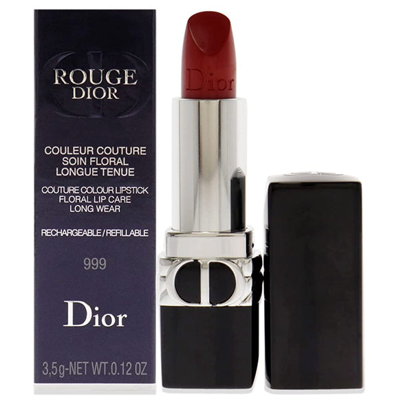 Christian Dior Rouge Dior Couture Color Refillable Lipstick - # 999 (Satin) 3.5g/0.12oz