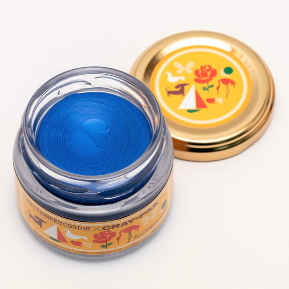 Crepas pattern color wax NO.36 Blue 36g [Made in Japan] [Fragrance free] [Fancy hair that can be washed off with shampoo for a day]