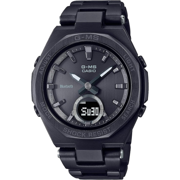 [Casio] Babygie Watch G-MS Bluetooth Solar MSG-B100DG-1AJF Women's Black