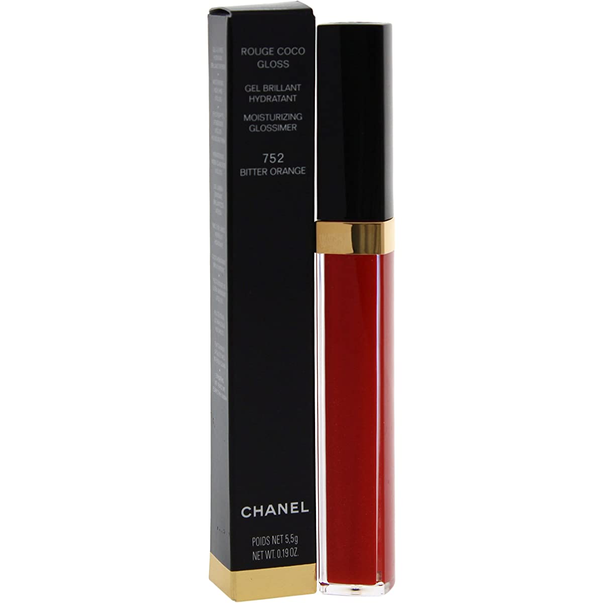 Chanel Rouge Coco Gloss 752 Bitter Orange1
