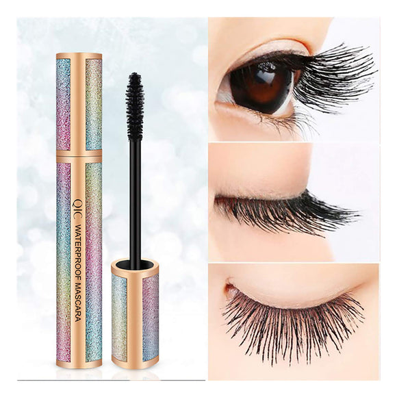 4D silk fiber lash mascara, starry mascara fiber mascara, waterproof mascara, natural thickening mascara, mascara that lasts all day