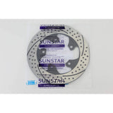 Sansuta- (SUNSTAR) Brake Disc Rotor Hole & Slit Type [SUZUKI GSF OTHER] ER023