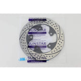 Sansuta- (Sunstar) Brake Disc Rotor Hole & Slit Type [Honda CBR VFR OTHER] ER002