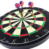 Booooniz Darts Board Hard Steel Dart Set, Arrow for Home Use, Quiet, Beginner Set