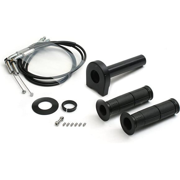 Active 1069183 Universal Throttle Kit TYPE-2: Black (Winding φ1.6 inches (40 mm) / Plating Hardware 27.6 inches (700 mm) *For TMR Cab