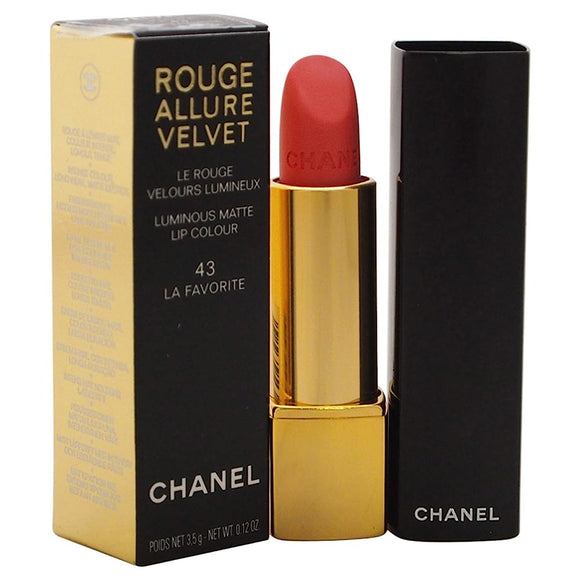 CHANEL Rouge Allure Velvet #43 La Favorite 3.5g