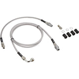 AC Performance Line (AC-PERFORMANCELINE) Stainless Mesh Brake Hose Aluminum Black/Gold (Front) N Max (ABS) 16 32231600