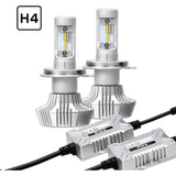 LED valve 6000K series for PIAA headlights 3000/4000LM H4 12V 20/20W vehicle inspection 2 pieces x7340