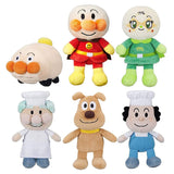 Anpanman Pretty Beans S Plus 6 Plush Bread Factory Member Set
