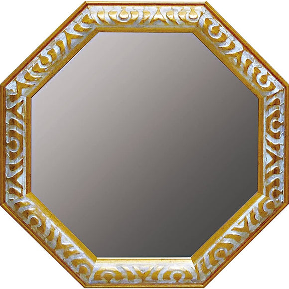 YouPower Mirror Gold/Antique White Large