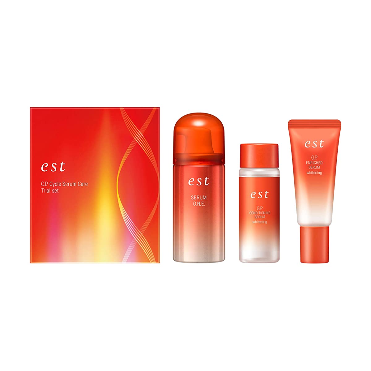 est est GP Cycle Serum Care Trial Set Essence 3 Assorted