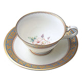 Noritake Y59587/4465-2 Noritake Cup & Saucer (Coffee & Tea Combination), 220cc Grand Broche, Bone China